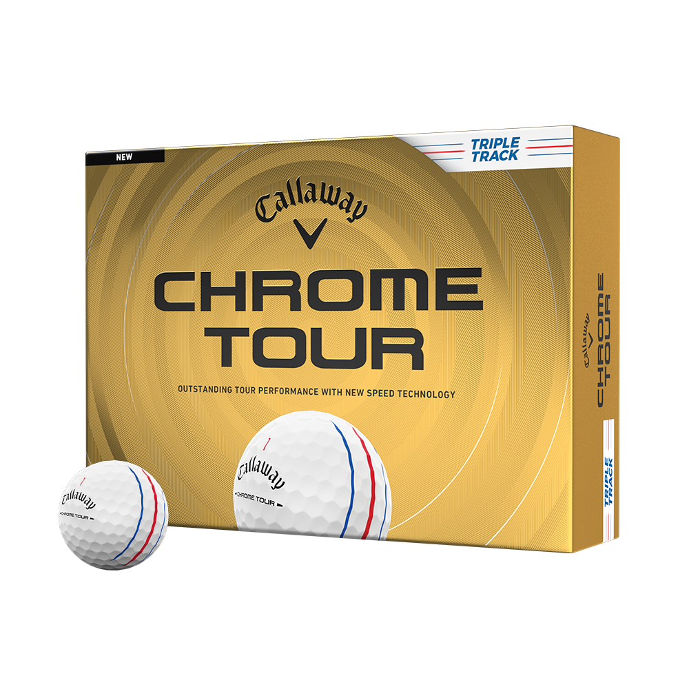 Callaway Chrome Tour Triple Track Golf Balls (Dozen)