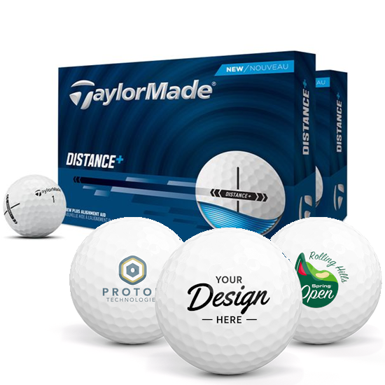 TaylorMade Distance+ Golf Balls (Double Dozen)