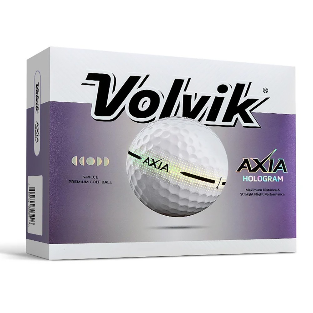 Volvik Axia Hologram Golf Balls (Dozen)